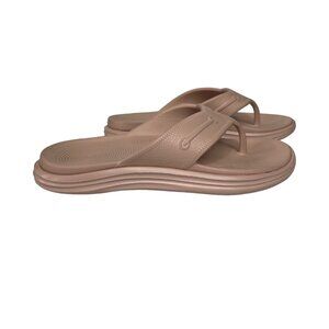 Sperry Thong Flip Flop Sandals Womens Size 6 Pink Rubber Summer